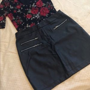 Leather Skirt